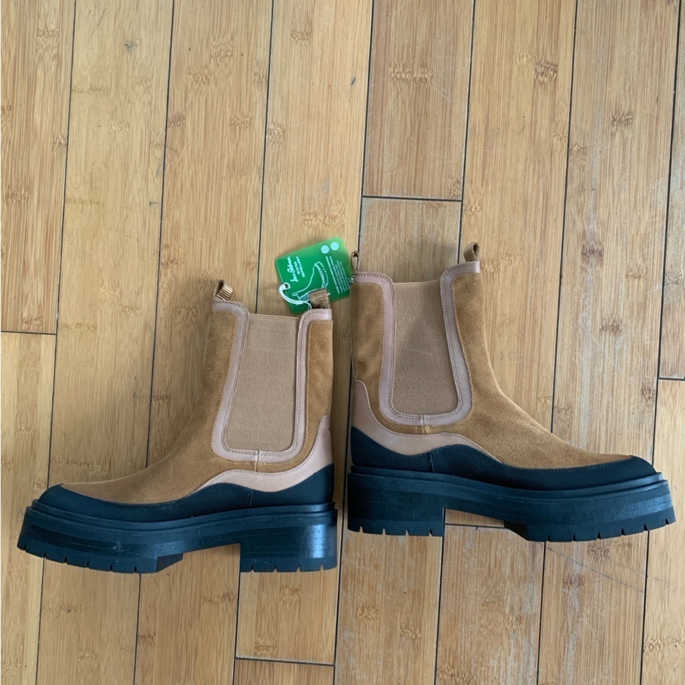 Sam Edelman Lulia Womens Lugged Sole Chunky Sole Mid-Calf Boots - Picture 2 of 7